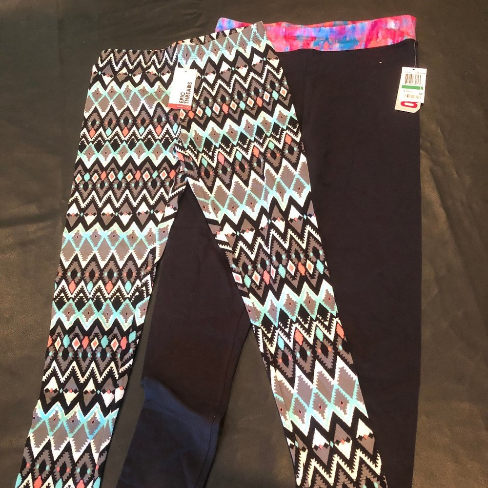 Set of 2 Junior's Leggings